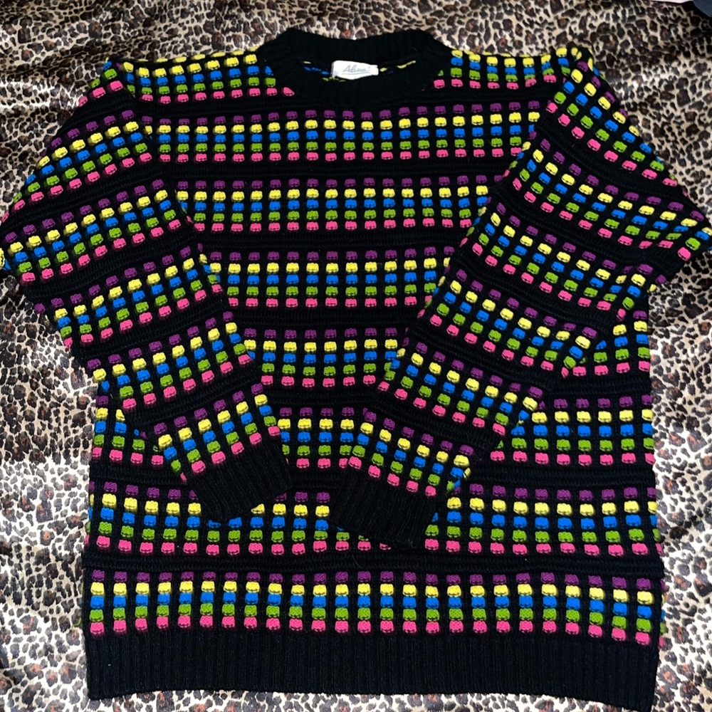 Vintage Alicia Rainbow Sweater
